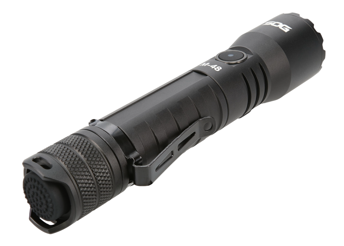 S.O.G M-48 2500 Lumen Rechargeable LED Flashlight - Black Aluminum — view 2