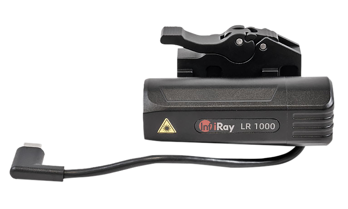 InfiRay Outdoor ILR-1000-2 Laser Rangefinder Module 1000 Yd Detection - Black ABS/Aluminum — view 2