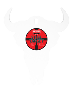 Birchwood Casey Centerfire Silhouette Skull 3/8" AR500 Steel Target — view 2
