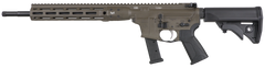 LWRC IC-9 9mm Luger 16" 33+1 Semi-Auto Rifle - Patriot Brown — view 2