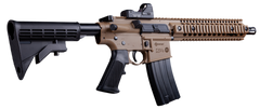 Crosman CFAR1X Full Auto R1 BB Air Rifle CO2 177 25rd Flat Dark Earth Black 6-Position Stock — view 2