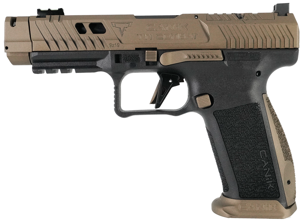Canik TTI Combat 9mm Luger 4.60" 18+1 Semi-Auto Pistol — view 2