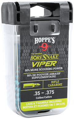 Hoppes BoreSnake Viper .35/.358/.375 Cal Rifle Bore Cleaner Rope - Bronze Bristle — view 2