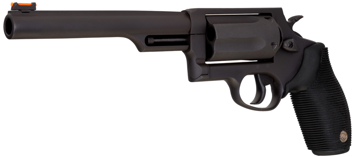 Taurus Judge 45 Colt (LC)/410 Bore 6.5" 5-Shot DA/SA Compact Revolver - Matte Black Oxide — view 2