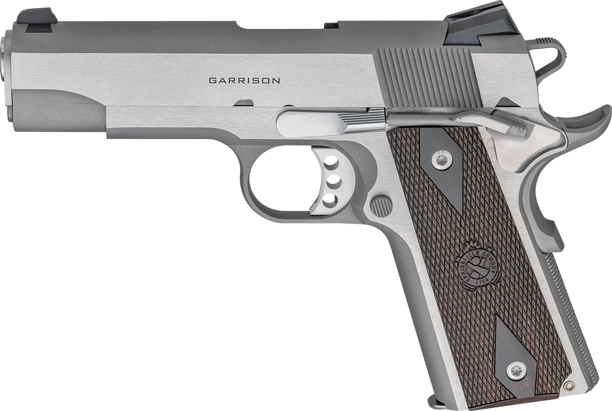 Springfield Armory 1911 Garrison 9mm Luger 4.25 in 9+1 Semi-Auto Pistol - Stainless — view 2