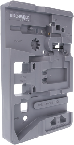 Birchwood Casey AR-15 Bench Block Gray Solvent Safe — view 2