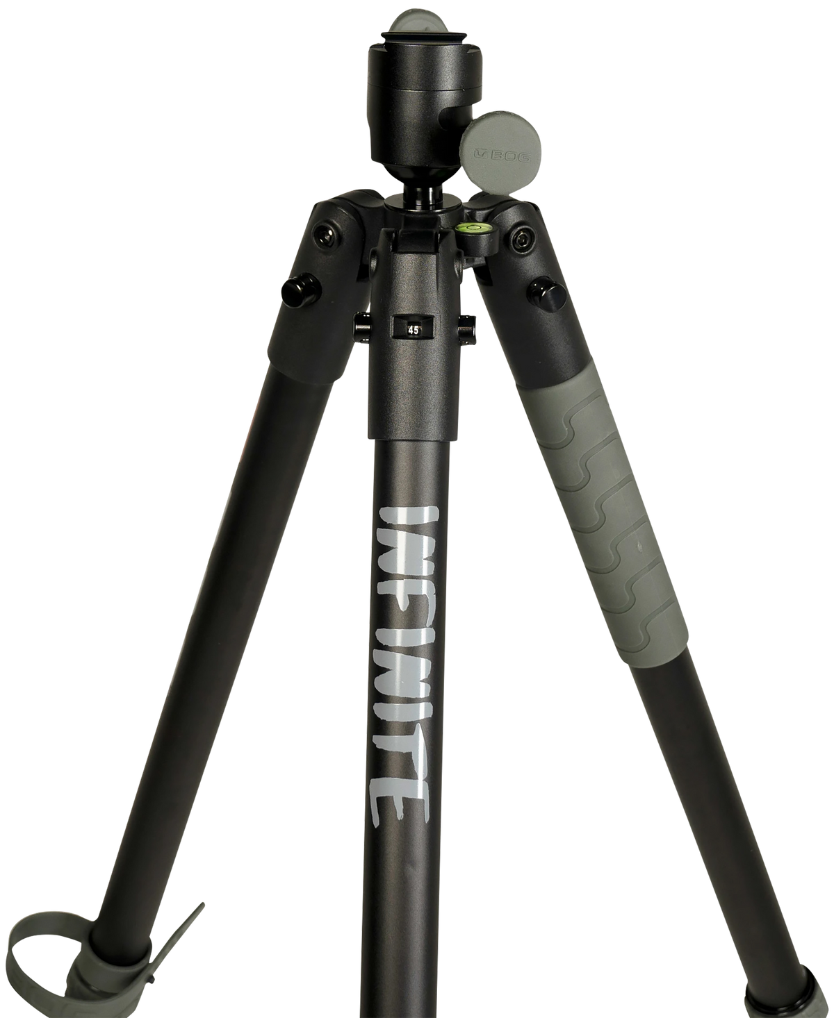 Bog-Pod Infinite ARCA-Swiss Aluminum 3-Leg Shooting Tripod - Black — view 2