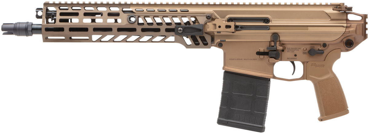 Sig Sauer MCX Spear 7.62x51mm NATO 13" 20+1 Semi-Auto Pistol - No Brace, Coyote — view 2