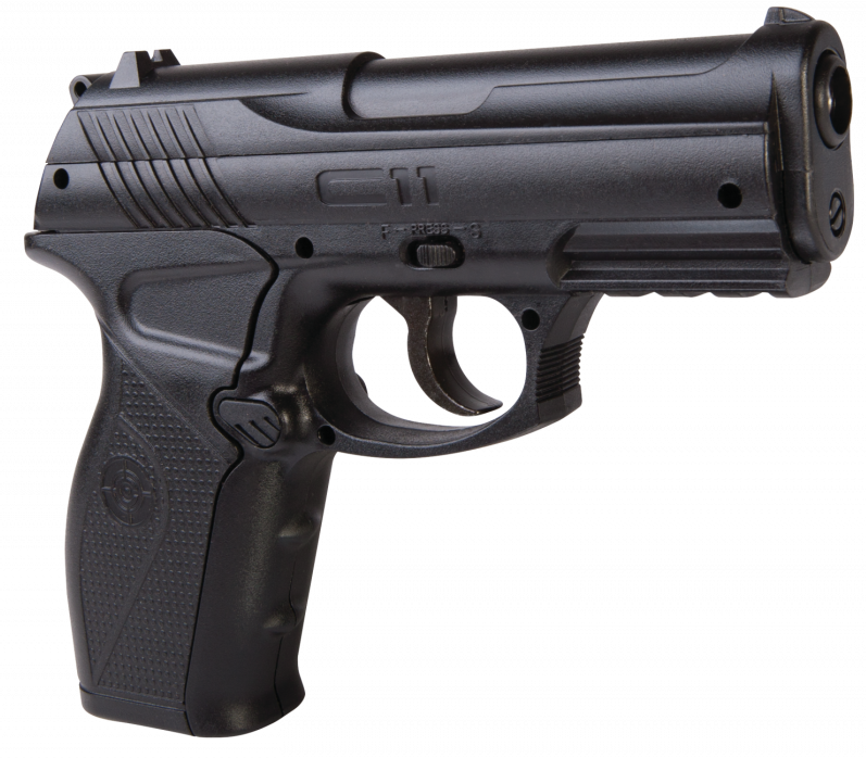 Crosman C11 .177 18+1 Semi-Auto CO2 BB Air Pistol — view 2