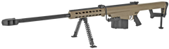 Barrett M82A1 50 BMG 29" 10+1 Semi-Auto Rifle - FDE Cerakote — view 2