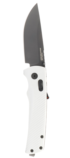 S.O.G Flash AT 3.45" Folding Plain Cryo D2 Steel - Concrete Gray GRN Handle — view 2