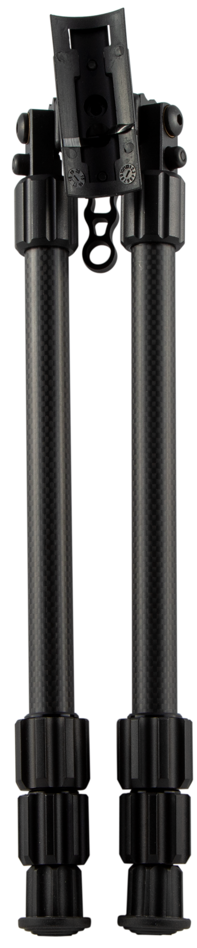 Caldwell Accumax Premium Carbon Fiber Bipod 13-30" Swivel Stud Black — view 2