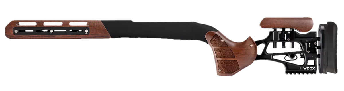 WOOX Furiosa Chassis Walnut Aluminum/Wood Fits Ruger 10/22 Bolt Action 31" OAL — view 2
