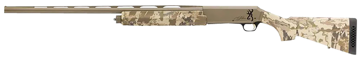Browning Silver Field 12 Gauge 3.5" 26" 4+1 Semi-Auto Shotgun - FDE/AURIC Camo — view 2