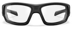 Wiley X Breach 2.5 Smoke Gray/Clear/Light Rust Lenses Matte Black Frame Safety Glasses — view 2