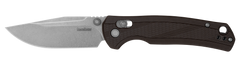 Kershaw Maneuver 1438 3.15" Folding Drop Point Plain 8Cr13MoV Stonewash Dark Bronze GFN — view 2