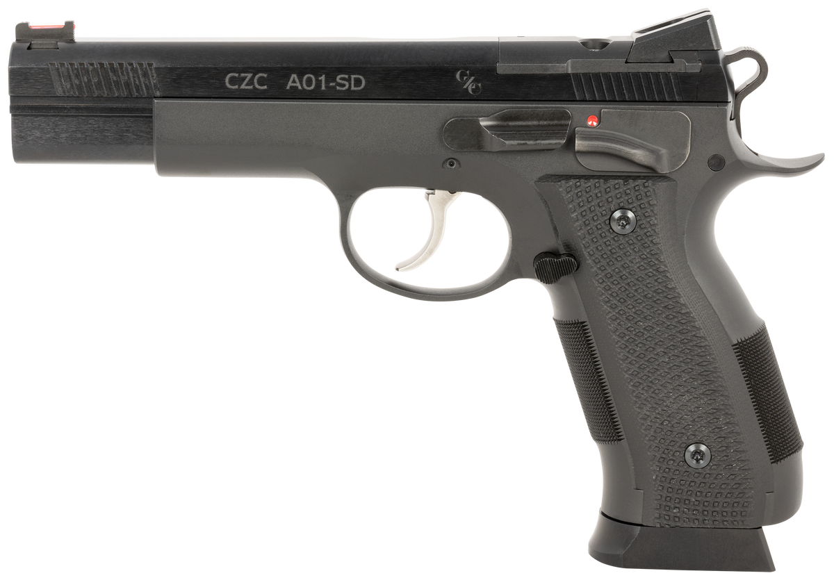 CZ A01-SD Custom 9mm Luger 4.93" 19+1 DA/SA Pistol — view 2