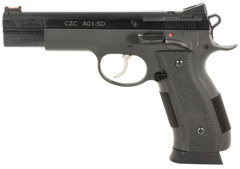 CZ A01-SD Custom 9mm Luger 4.93" 19+1 DA/SA Pistol — view 2
