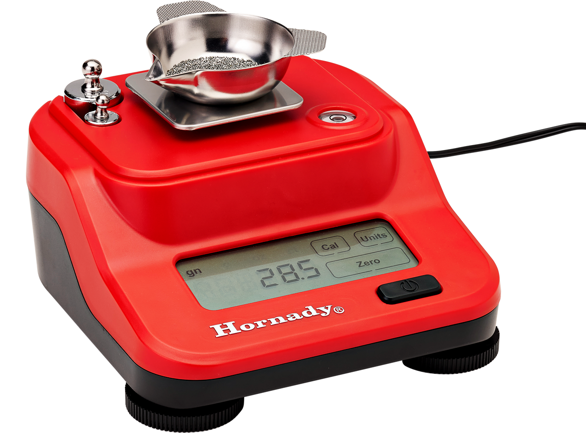 Hornady M2 Digital Bench Scale 1500 Grain Capacity Red — view 2