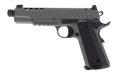 Tisas Arms 1911 Night Stalker SF 10mm Auto 5.11" 8+1 SAO Pistol - Gray Cerakote / Threaded Barrel — view 2