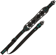 Girls With Guns Black Label 22.5"-39" Black Rubber Adjustable Rifle Sling — view 2