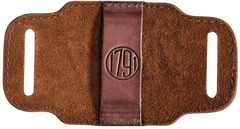 1791 Gunleather Ammo Belt Slide Brown Leather 30-06 Springfield — view 2