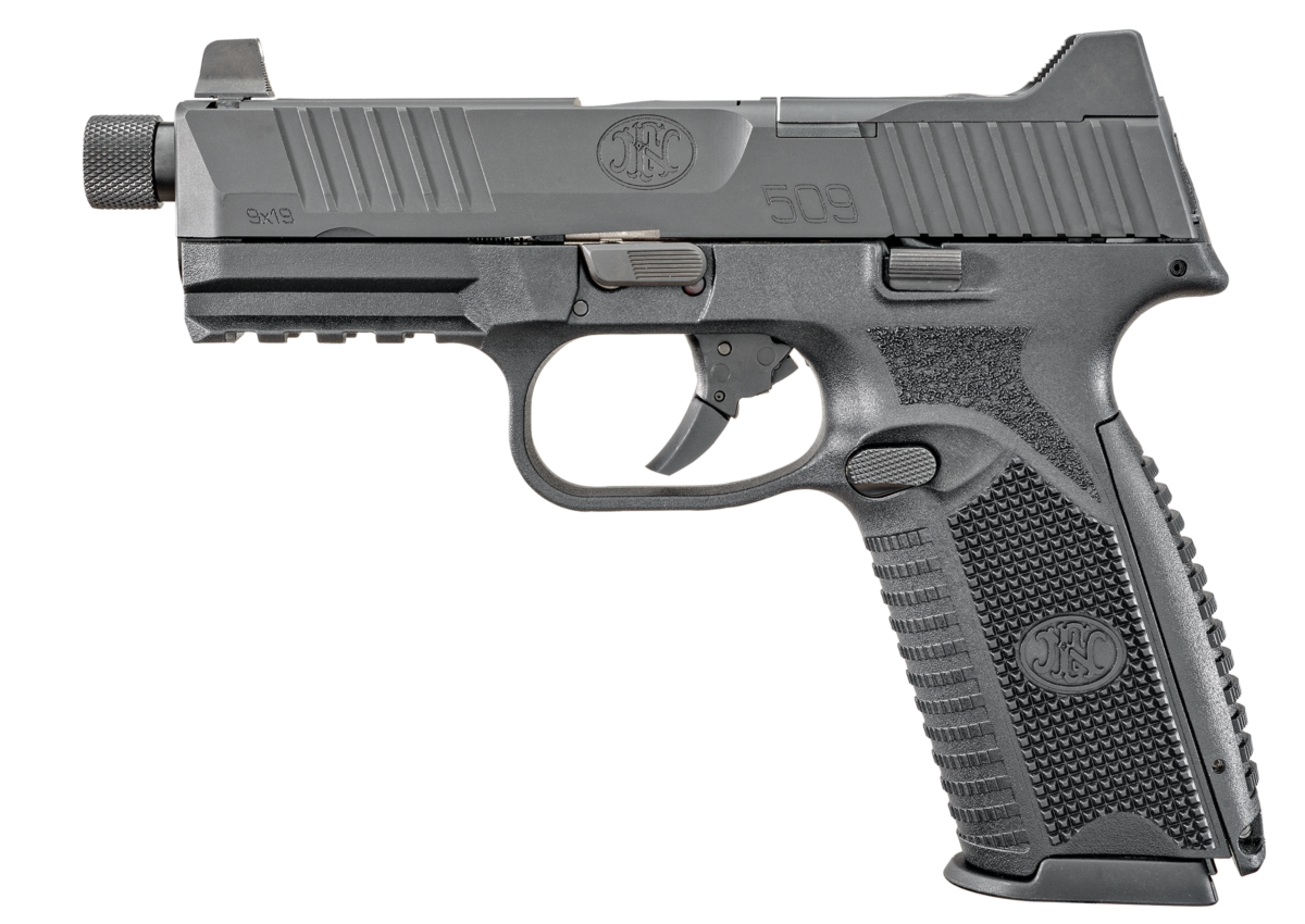 FN 509 Tactical 9mm Luger 4.5" Threaded 10+1 Pistol — view 2