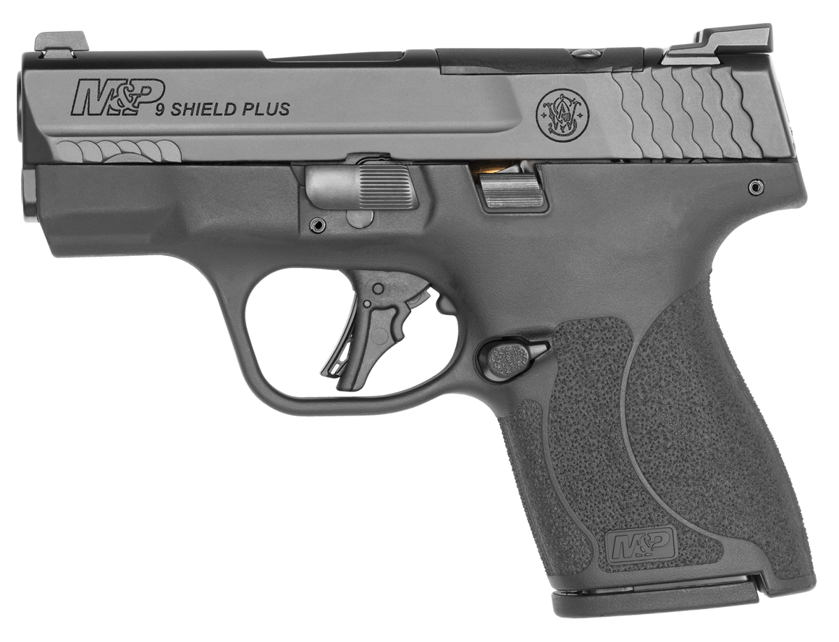 Smith & Wesson M&P9 Shield Plus 9mm Luger 3.10" 10+1 Semi-Auto Pistol - Optics Ready, Tritium Sights — view 2