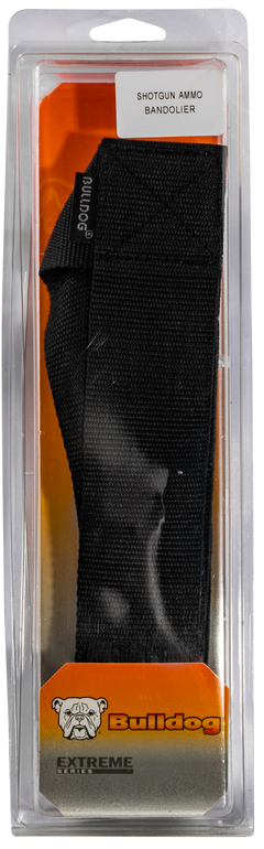 Bulldog WSAB Shotgun Shell Bandolier 20-Rd Black Nylon — view 2