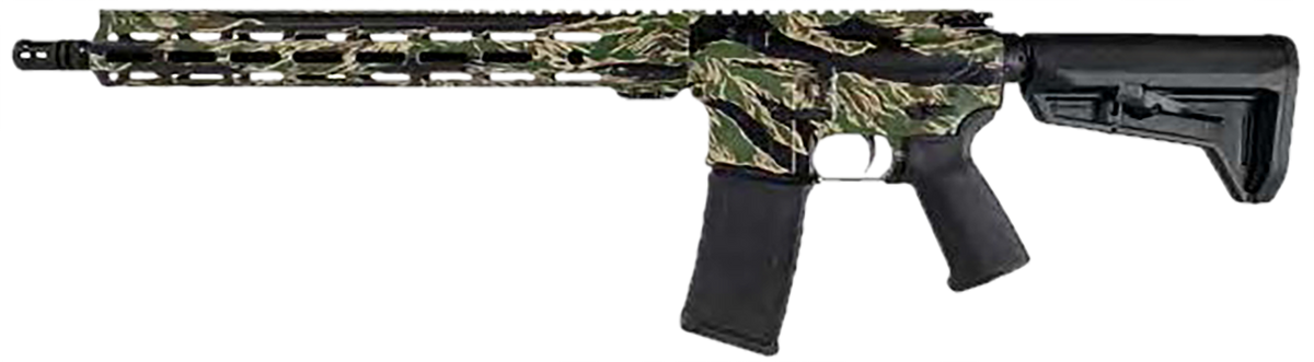 Shark Coast Tactical Tiger Stripe 5.56 NATO 16" 30+1 Semi-Auto Rifle — view 2