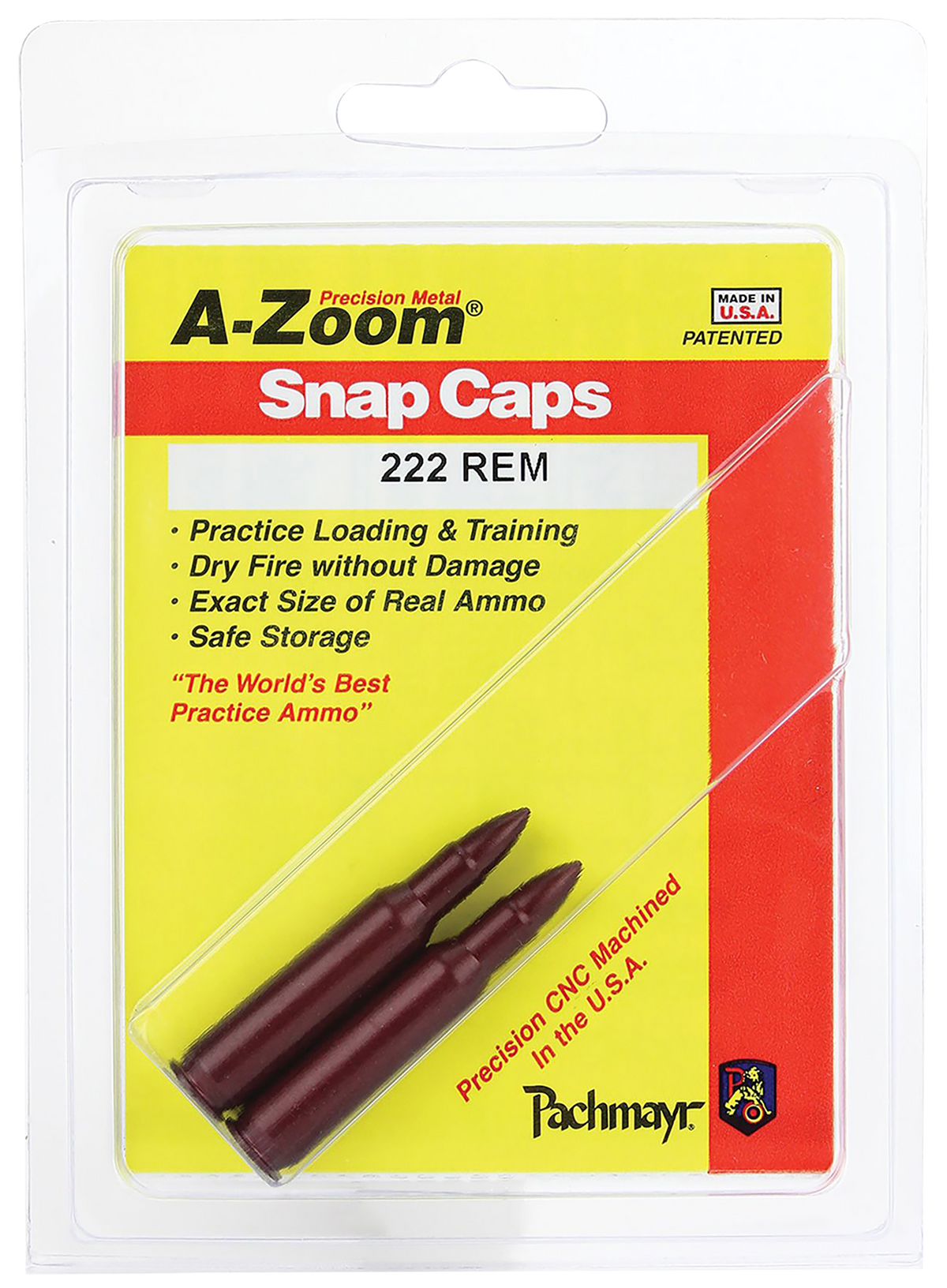 A-Zoom 12222 Rifle Snap Caps 223 Rem/5.56 NATO 2-Pack — view 2