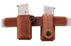 Galco SMC26 Single Mag Case Tan Leather Belt Loop 1.75" Wide - Fits Taurus PT945 — view 2