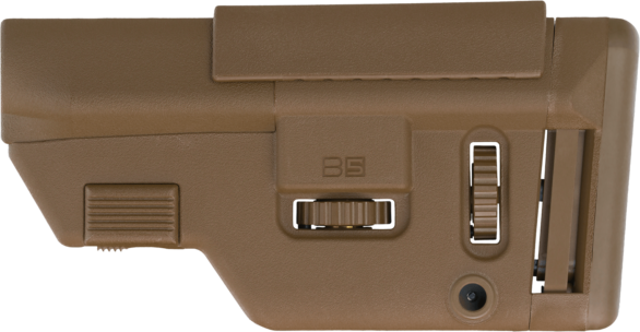 B5 Systems CPS-1306 Precision Collapsible AR-15 Stock - Coyote Brown Synthetic — view 2