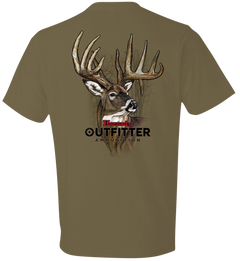 Horizon Design Hornady Big Buck T-Shirt Coyote Brown Cotton Short Sleeve Large — view 2