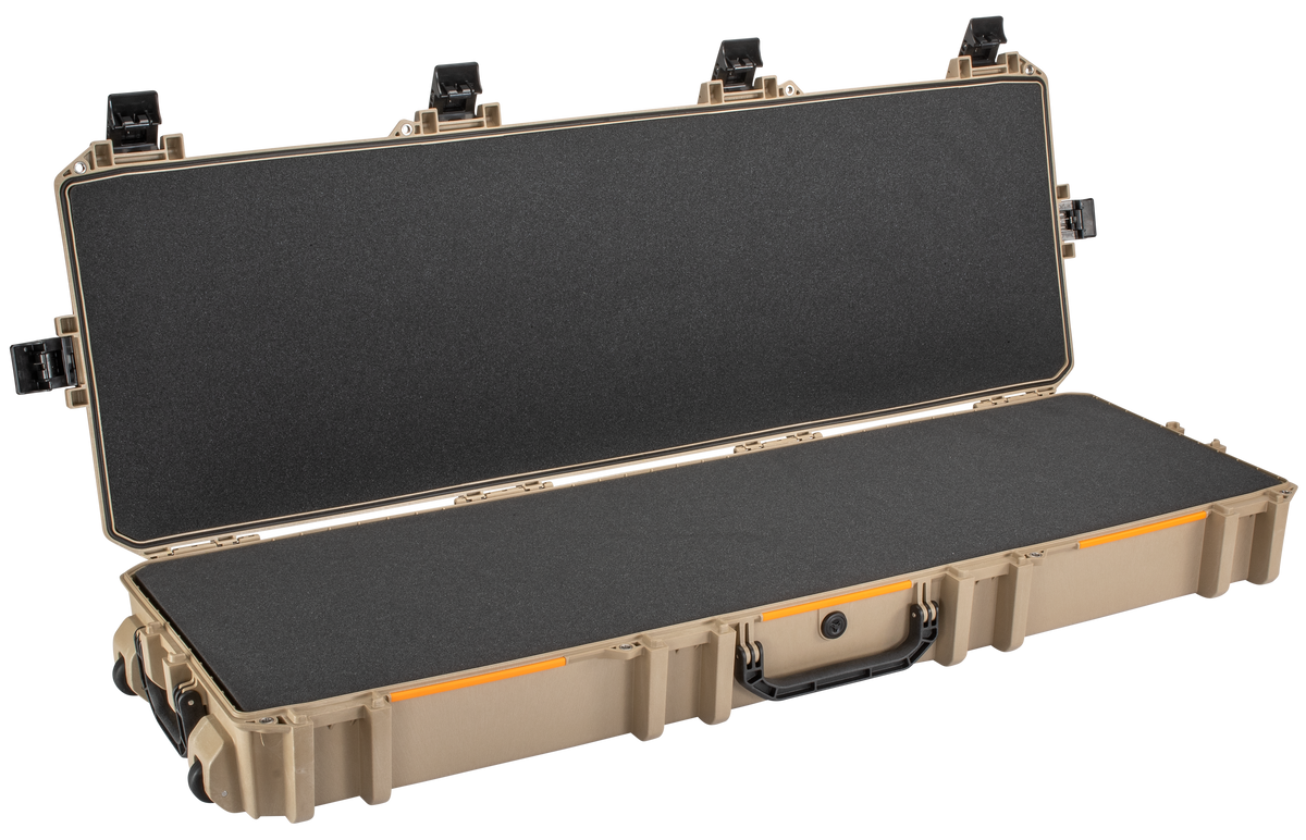 Pelican VCV800 Vault Double Rifle Case 53" Tan Polymer 2 Rifles — view 2