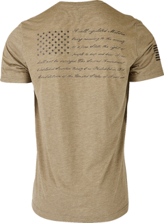 Glock 2nd Amendment Tee Olive Cotton/Polyester Short Sleeve 2XL — view 2
