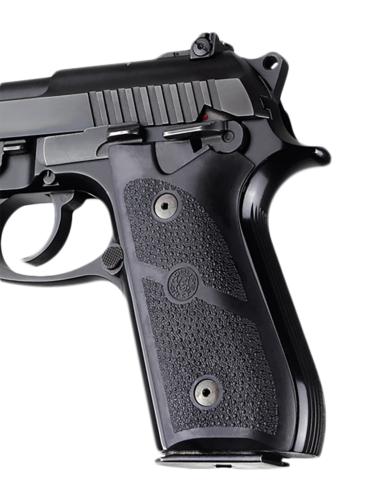 Hogue 99010 Rubber Grip Panels Black for Taurus PT-92/PT-99 — view 2