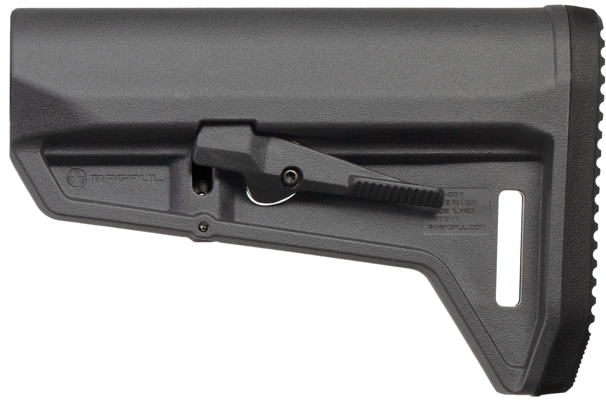 Magpul Industries MOE SL-K Carbine Stock Mil-Spec Stealth Gray Synthetic for AR-15/M16/M4 — view 2