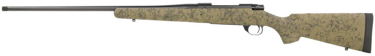 Howa M1500 HS Precision 300 Win Mag 24" 3+1 Bolt Action Rifle - Green/Black Webbed Stock — view 2