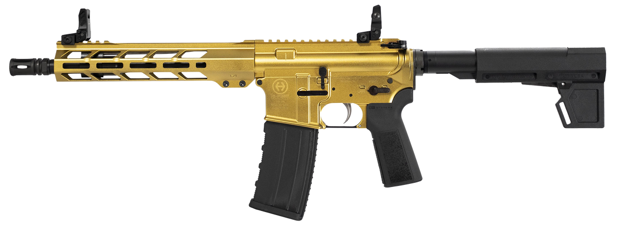 Hi-Point HP15P 300 Blackout 10.5" 30+1 Semi-Auto Pistol - Gold Aluminum Receiver — view 2