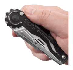 S.O.G SwitchPlier 2.0 12-in-1 Multi-Tool 6.1" Black / Silver Stainless Clam Pack — view 2