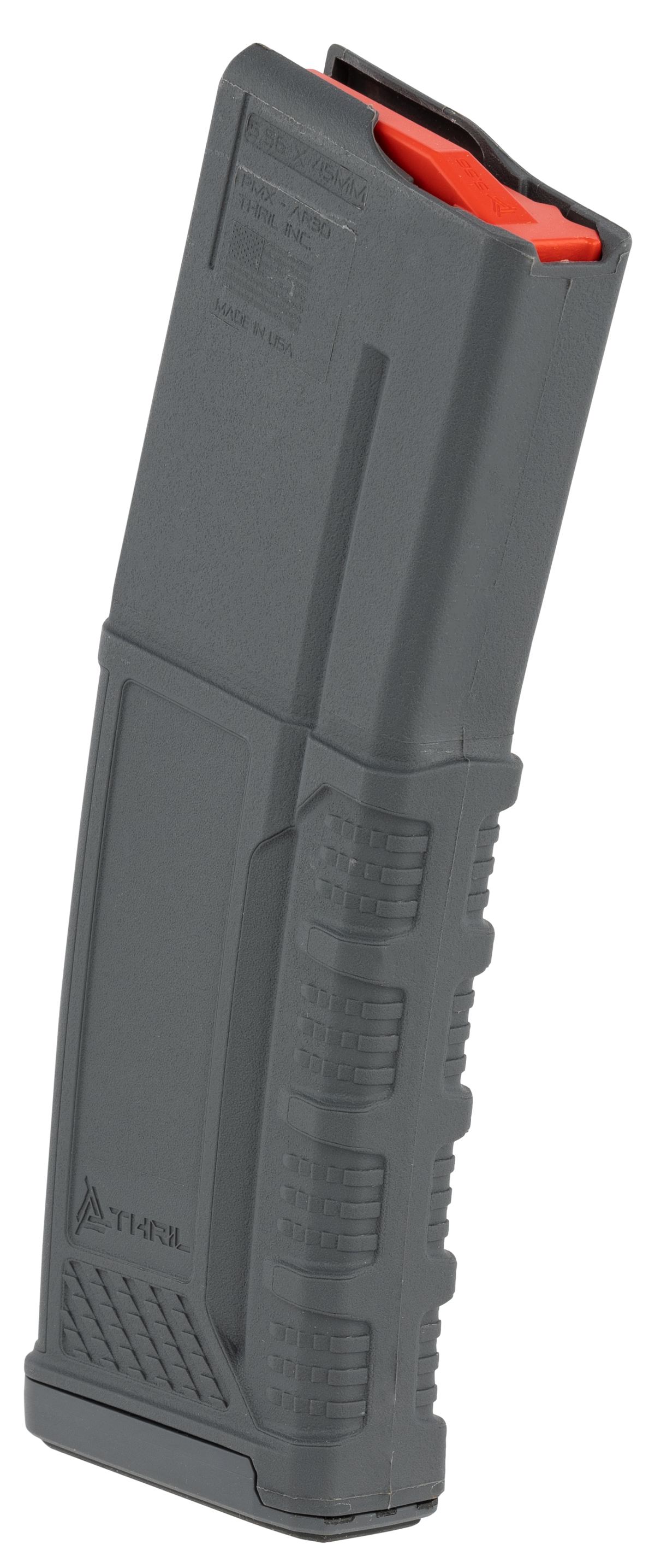 Thril PMX AR-15 5.56x45mm NATO 30rd Gray Polymer Magazine — view 2