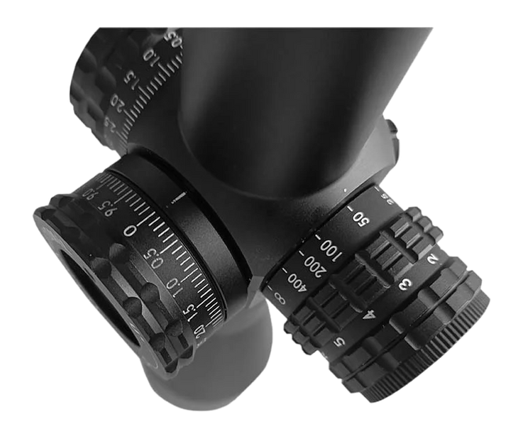 Konus Fearless 4-16x50mm 34mm Tube Illuminated BDC Riflescope - Matte Black — view 2