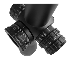Konus Fearless 4-16x50mm 34mm Tube Illuminated BDC Riflescope - Matte Black — view 2