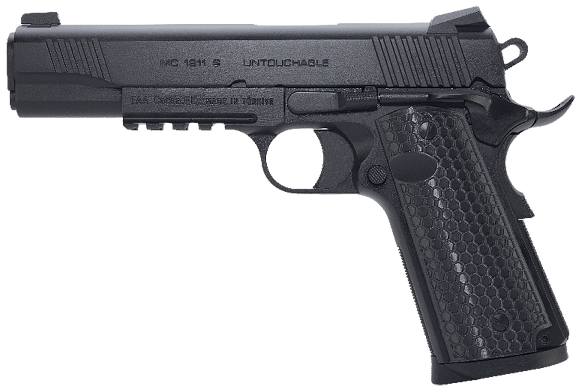 EAA Girsan MC1911 S Untouchable 9mm Luger 5" 9+1 SAO Semi-Auto Pistol — view 2