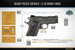 Armscor Rock Island BBR Compact 9mm Luger 3.10" 10+1 Semi-Auto Pistol — view 2