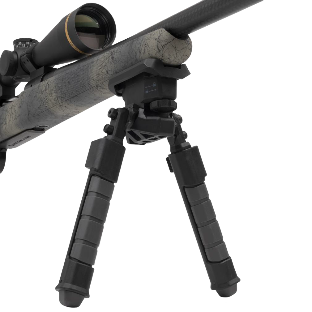 Allen 5201 Helix Polymer Bipod 9.50-12" Low Stud Mount Black — view 2