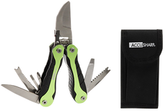 Accusharp 084C Gardener's Multi-Tool Black/Green Folding Plain Blade — view 2