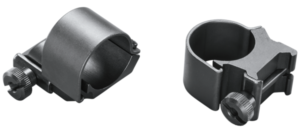 Weaver Mounts 49043 Detachable Top Mount Extension Rings 1" High Matte Black — view 2