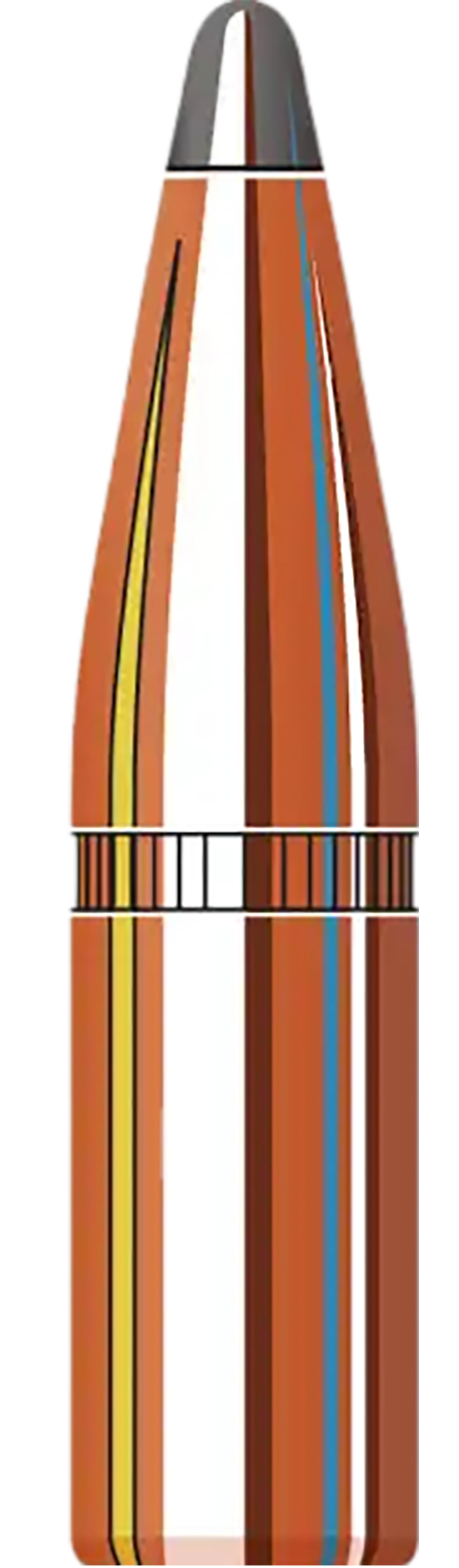 Hornady InterLock 270 Cal .277 150gr Spire Point Reloading Bullets - 100/Box — view 2